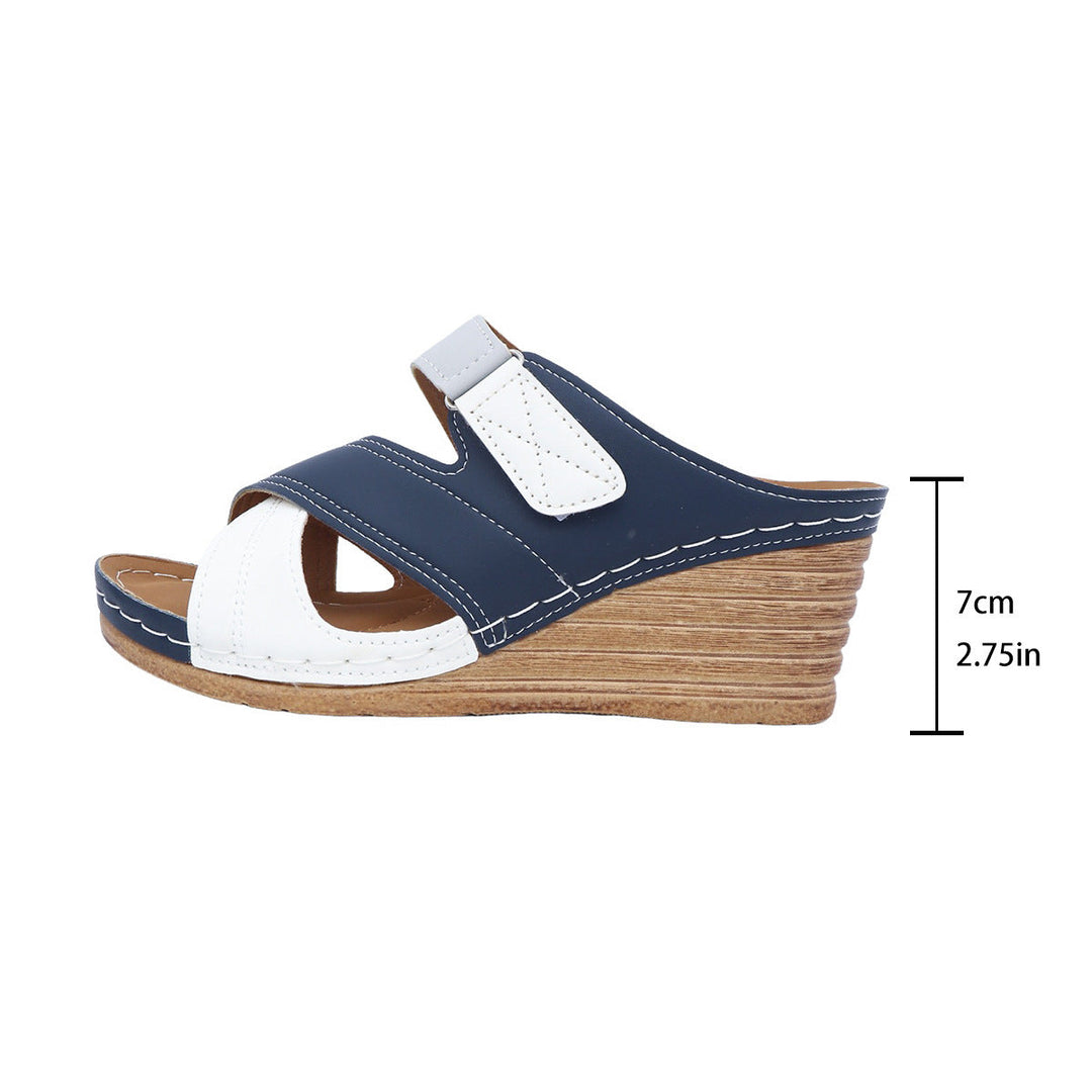 Damen Bequeme Sandalen mit verstellbaren Riemen und ergonomischer Fußbettung