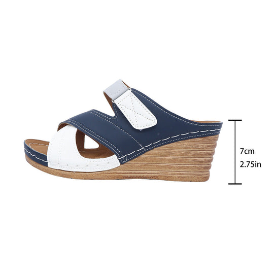 Damen Bequeme Sandalen mit verstellbaren Riemen und ergonomischer Fußbettung