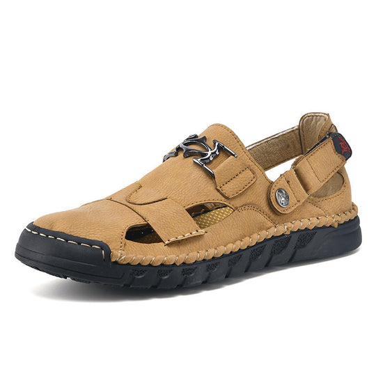 Damen Bequeme Sandalen mit verstellbarem Riemen und rutschfester Sohle Nord Taschen