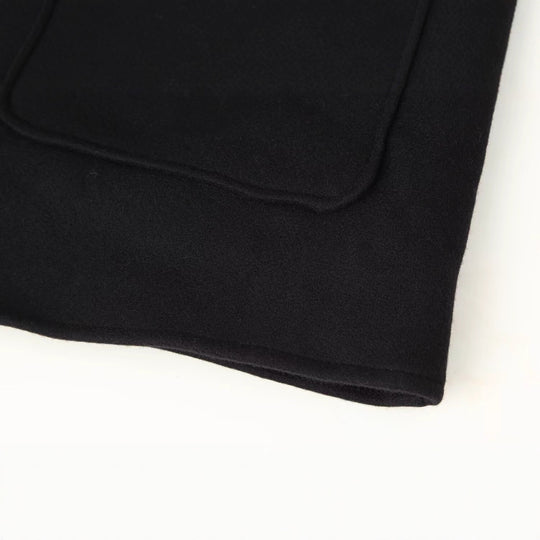 Damen Kastige Kurzjacke aus Wollmix mit Stehkragen und aufgesetzten Pattentaschen Nord Taschen