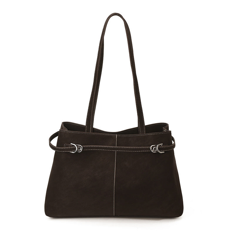 Damen Tote Bag aus hochwertigem Kunstleder mit elegantem Schulterriemen Nord Taschen