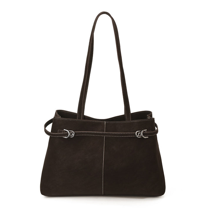 Damen Tote Bag aus hochwertigem Kunstleder mit elegantem Schulterriemen Nord Taschen