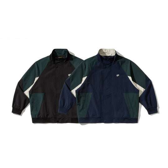 Unisex Boxy-Trackjacke im Retro-Utility-Look mit hohem Funnelkragen Nord Taschen