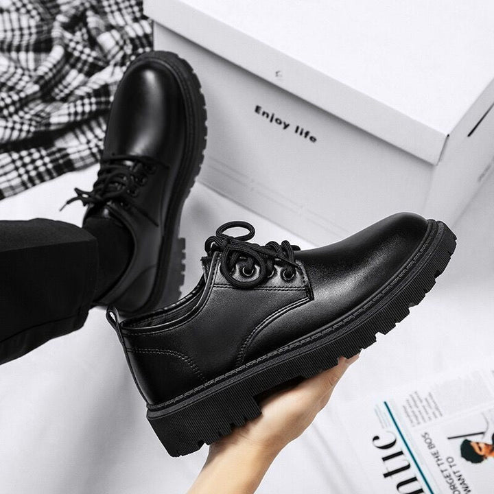 Herren Klassische Schnürschuhe mit verstärkter Sohle und zeitlosem Design
