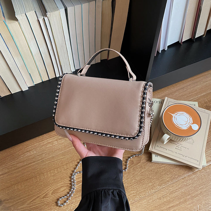 Damen stilvolle Umhängetasche mit eleganten Perlenakzenten Nord Taschen