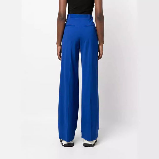 Damen High‑Waist Weitbein‑Hose im Tailoring‑Look Nord Taschen