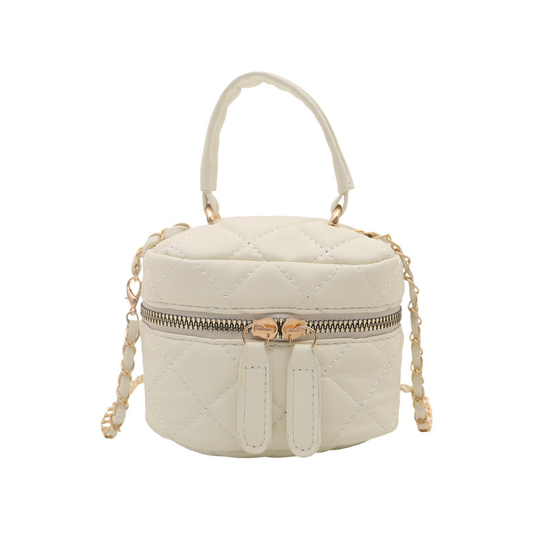 Damen Schultertasche im eleganten, gesteppte Design Nord Taschen