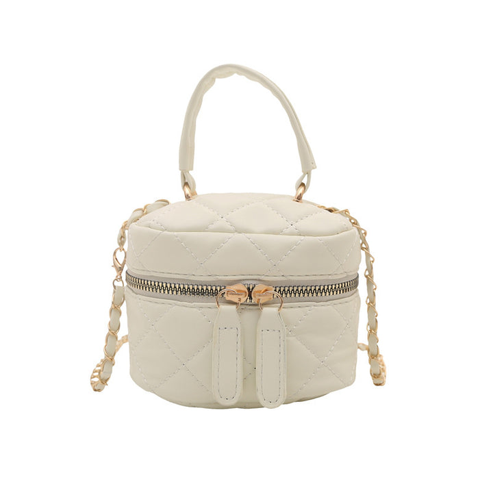 Damen Schultertasche im eleganten, gesteppte Design Nord Taschen