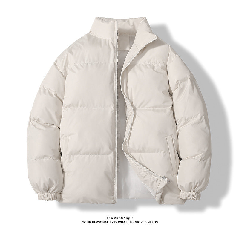 Unisex wattierte Steppjacke mit Stehkragen, zwei Taschen und elastischen Bündchen Nord Taschen