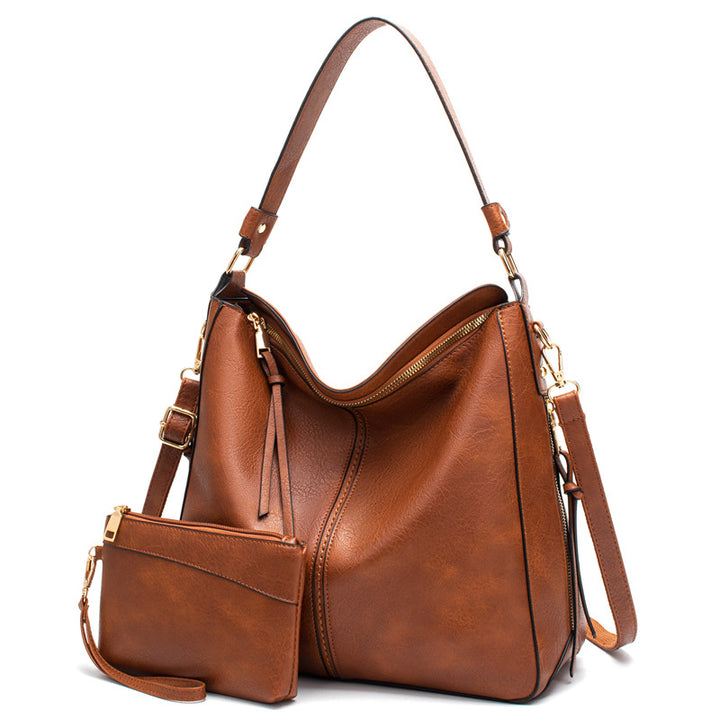 Damen Hobo-Tasche mit abnehmbarem Kosmetiktäschchen Nord Taschen