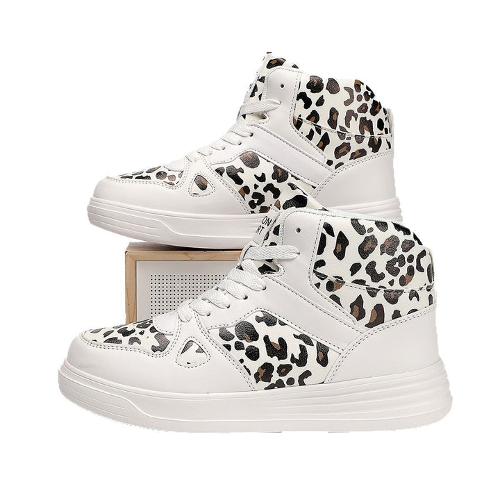 Damen Hochmodische Sneaker im Leoparden-Design