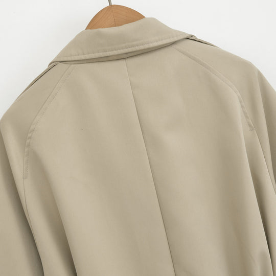 Damen Kurztrench mit Bindegürtel und weitem Arm Nord Taschen
