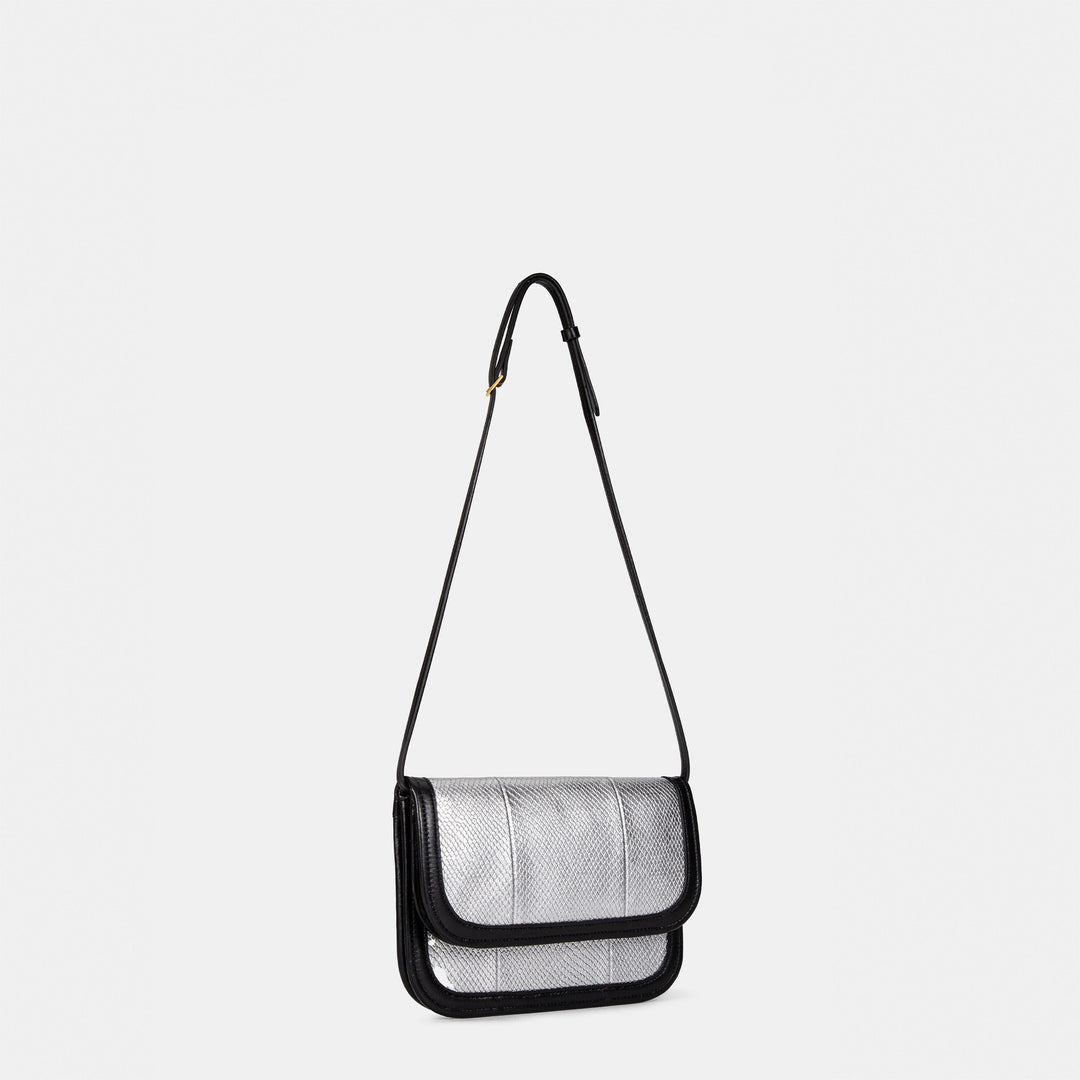 Damen elegante Umhängetasche mit strukturiertem Design und flexibel einstellbarem Riemen Nord Taschen