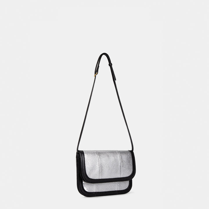 Damen elegante Umhängetasche mit strukturiertem Design und flexibel einstellbarem Riemen Nord Taschen