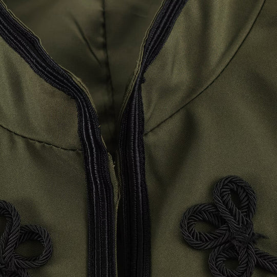 Damen Cropped Jacke im Matrosen‑Militär‑Mix mit Zierkordeln und Messingknöpfen Nord Taschen