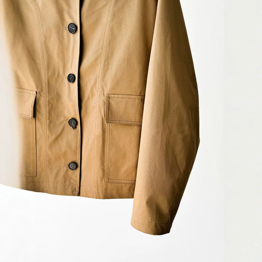 Damen Trendige Übergangsjacke mit hohem Kragen Nord Taschen