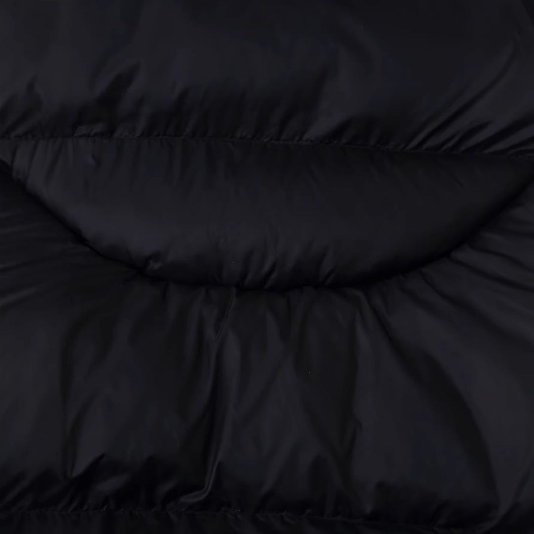 Damen Wattierte Oversize-Parka mit XXL-Kapuze und Klappentaschen Nord Taschen
