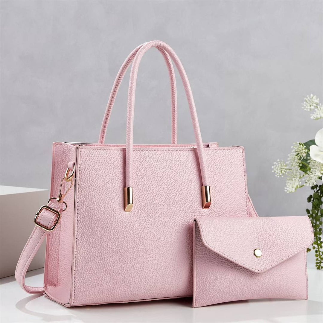 Damen elegante Handtasche mit herausnehmbarem Geldbeutel Nord Taschen