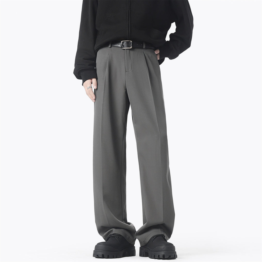 Damen Elegante und bequeme weit geschnittene Stoffhose Nord Taschen