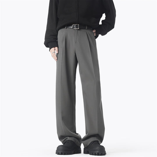 Damen Elegante und bequeme weit geschnittene Stoffhose Nord Taschen