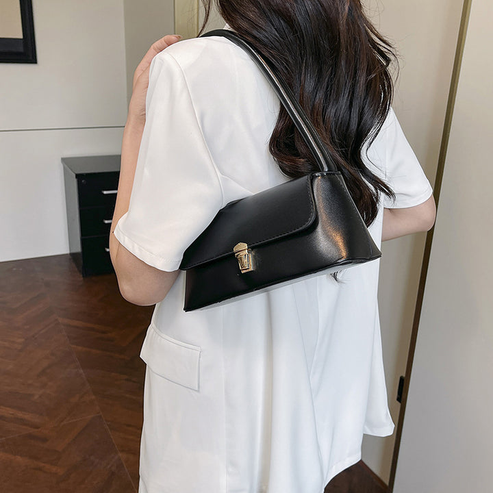 Damen elegante Handtasche mit geschwungenem Henkel Nord Taschen