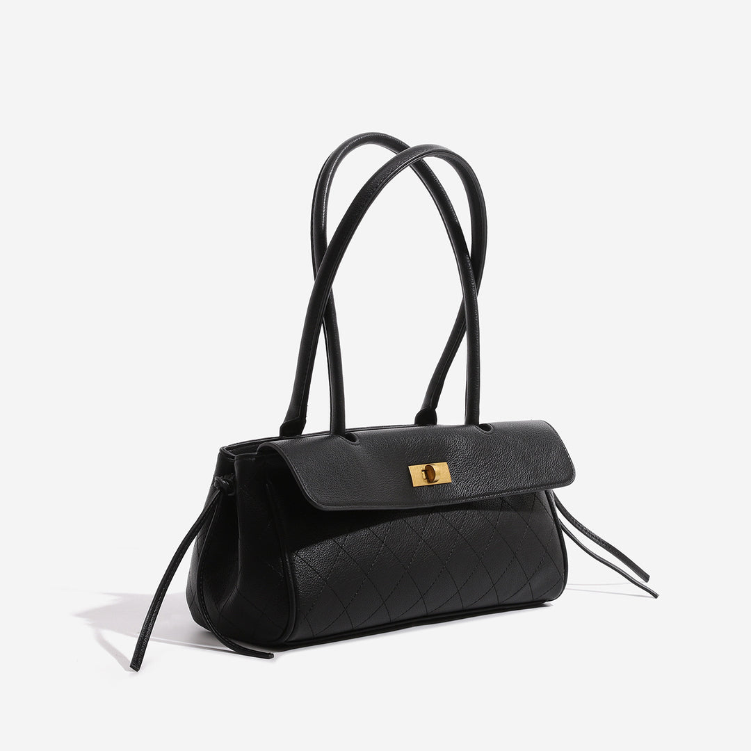 Damen elegante Schultertasche mit edler Steppung Nord Taschen
