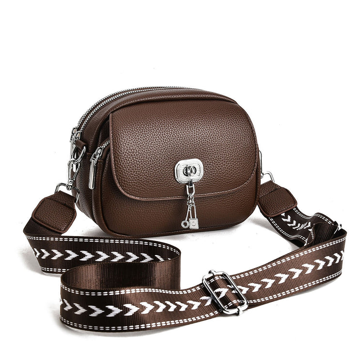 Damen Crossbody Tasche mit modischem Gurt Nord Taschen