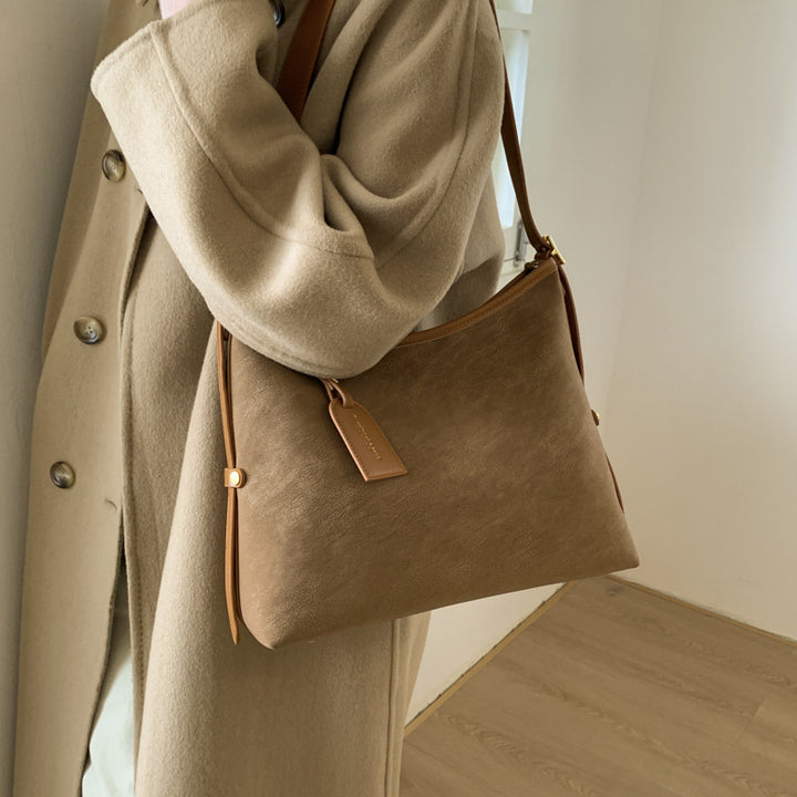 Damen elegante Umhängetasche mit weichem Leder Nord Taschen