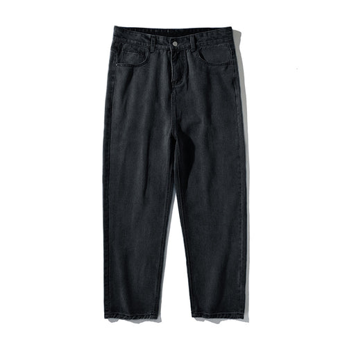 Damen Hochgeschnittene Cropped-Denimhose mit tapered Bein und rohem Saum Nord Taschen