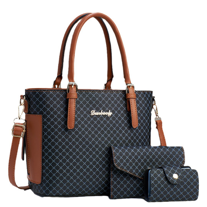Damen modische Tragetasche mit abnehmbarem Portemonnaie Nord Taschen