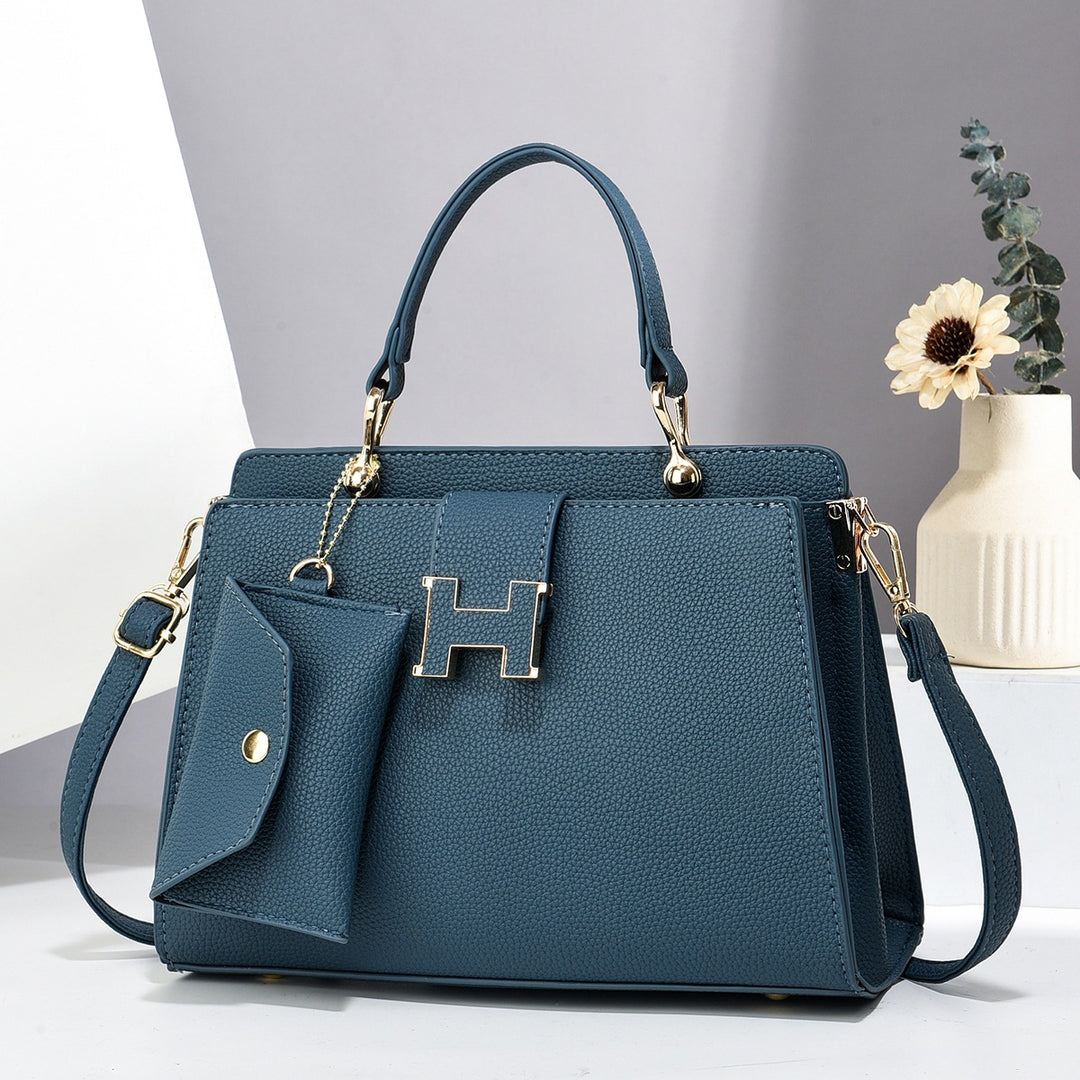 Damen elegante Handtasche mit abnehmbarem Mini-Geldbeutel Nord Taschen
