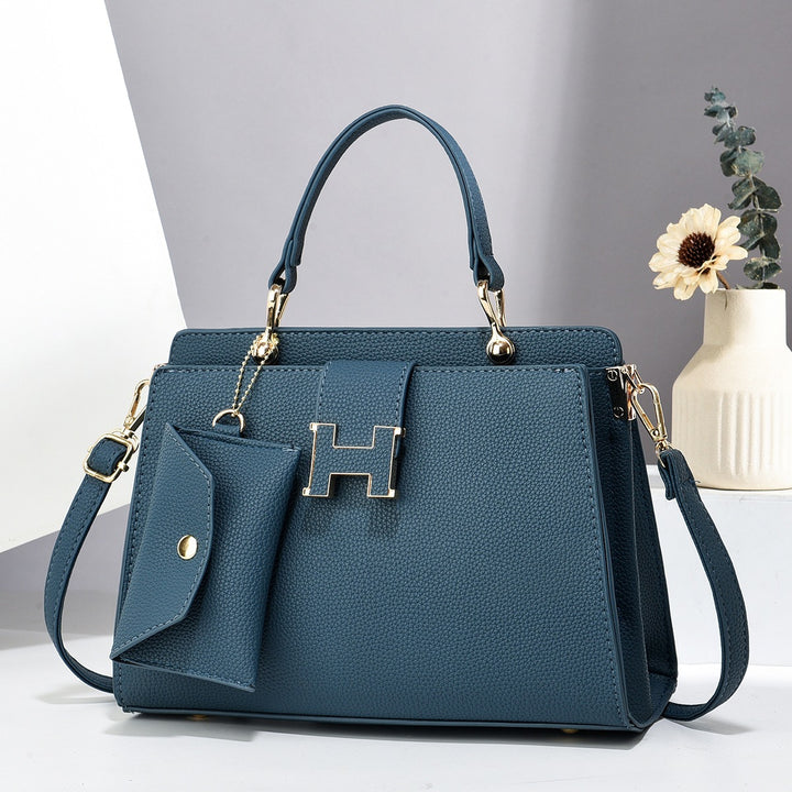 Damen elegante Handtasche mit abnehmbarem Mini-Geldbeutel Nord Taschen