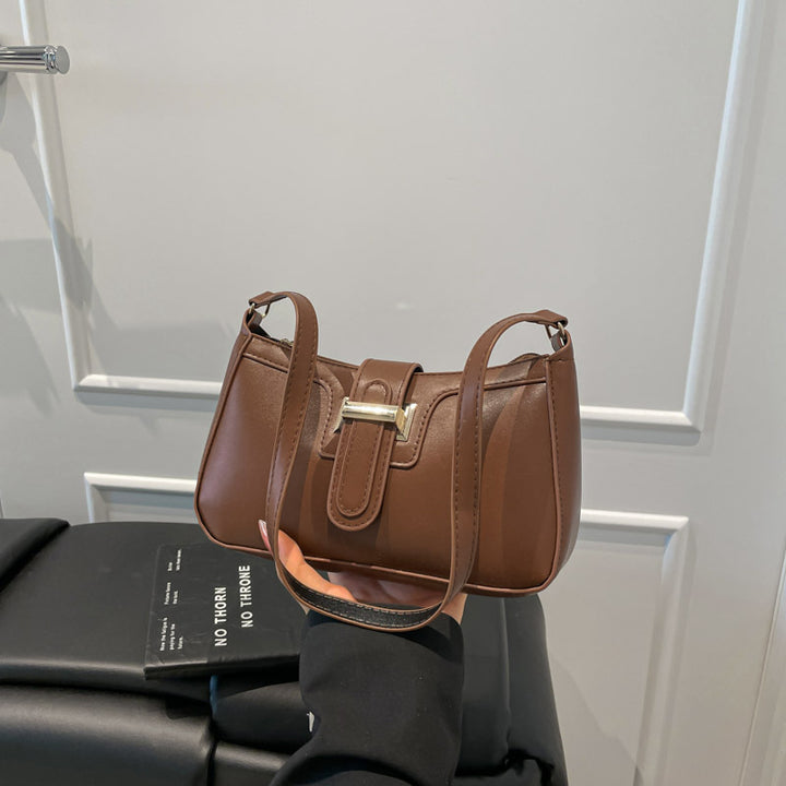 Damen elegante Umhängetasche mit praktischem Verschluss Nord Taschen