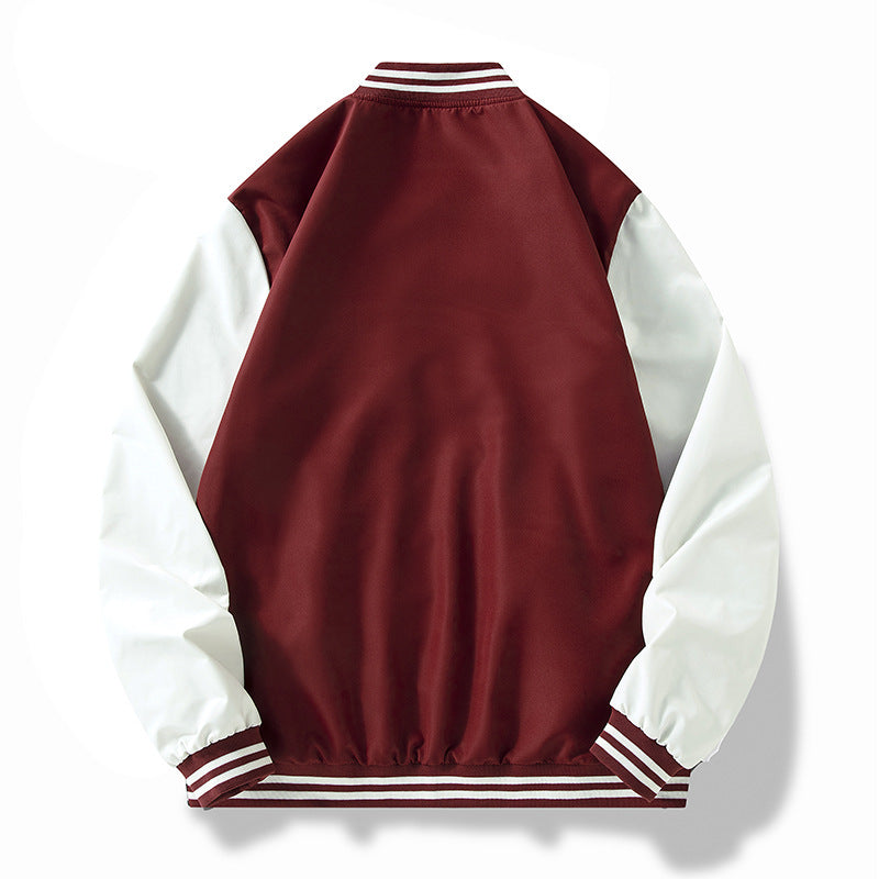 Herren Sportliche Baseballjacke Nord Taschen
