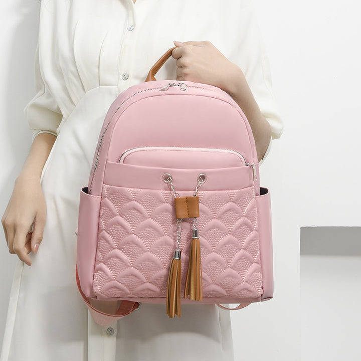 Damen multifunktionaler Rucksack mit elegantem Kettenakzent Nord Taschen