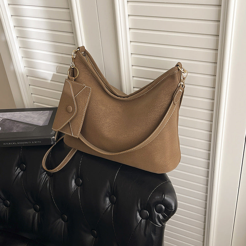 Damen modische Umhängetasche mit abnehmbarem Anhänger und elegantem Design Nord Taschen