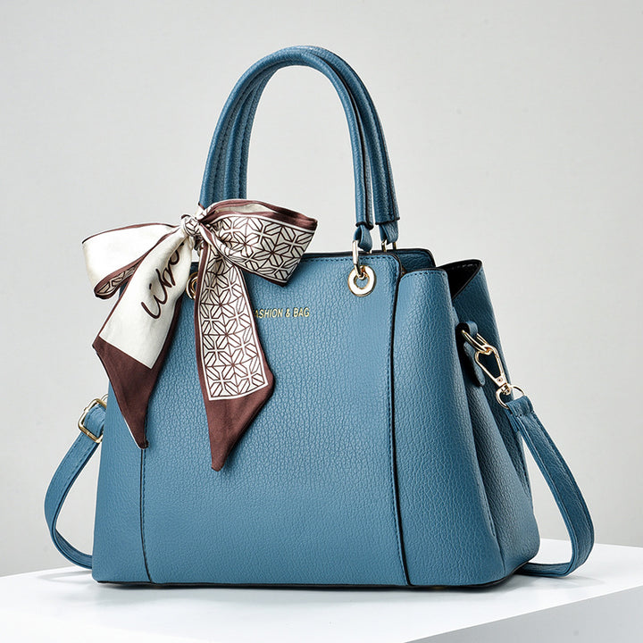 Damen elegante Handtasche mit dekorativer Schleife Nord Taschen