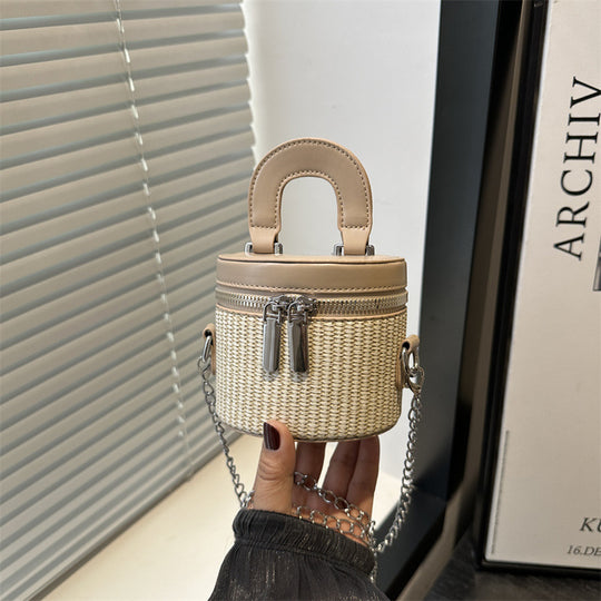 Damen Mini-Rucksackhandtasche mit elegantem Zipper und praktischem Tragegriff Nord Taschen