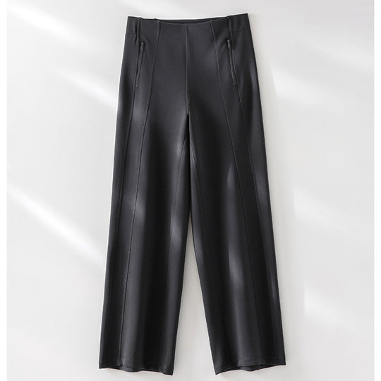 Damen Leichte Kapuzenjacke aus feinem Frottee mit taillierter Silhouette und Zwei-Wege-Reißverschluss Nord Taschen