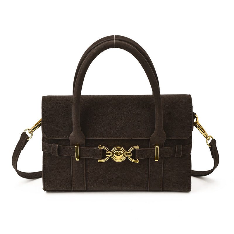 Damen elegante Handtasche mit dekorativem Kettenverschluss Nord Taschen