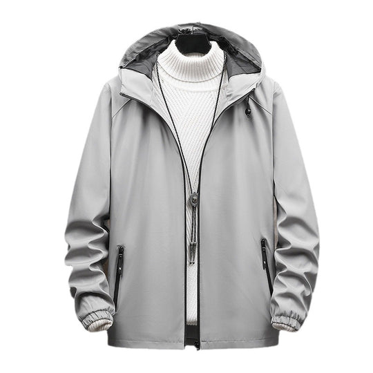 Herren Leichte Sportjacke mit Kapuze Nord Taschen
