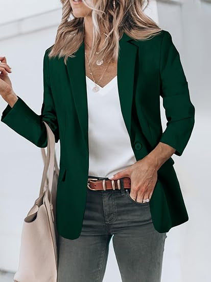 Damen Modischer Blazer mit elegantem Schnitt Nord Taschen