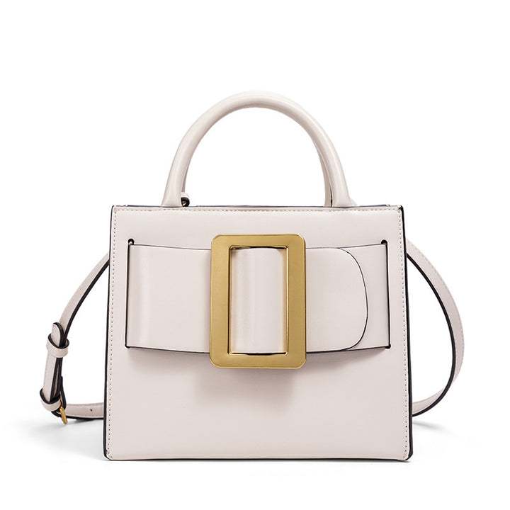 Damen Designer Handtasche mit markantem Schnallenverschluss Nord Taschen