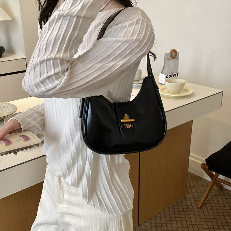 Damen praktische Hobo-Tasche mit markanter Schnalle Nord Taschen