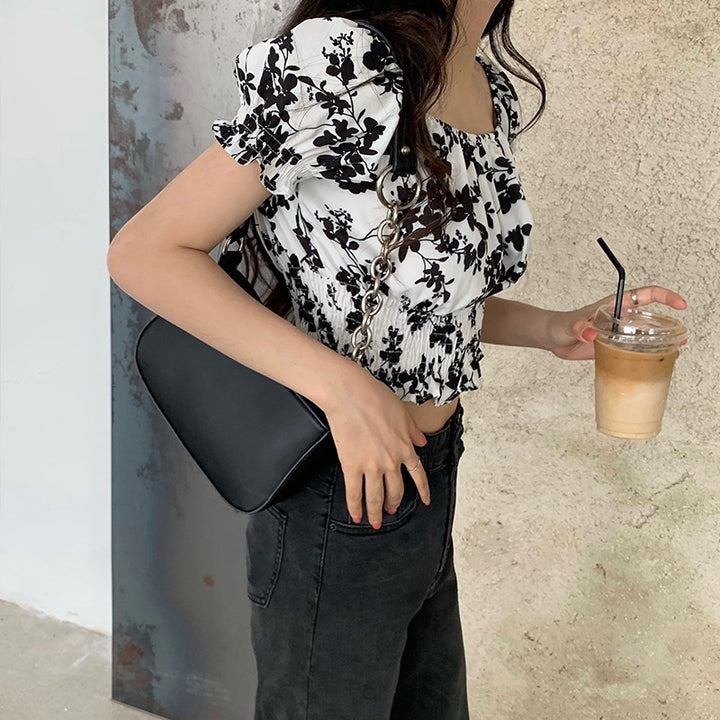 Damen Handtasche mit verstellbarem Ketten- und Schulterriemen Nord Taschen