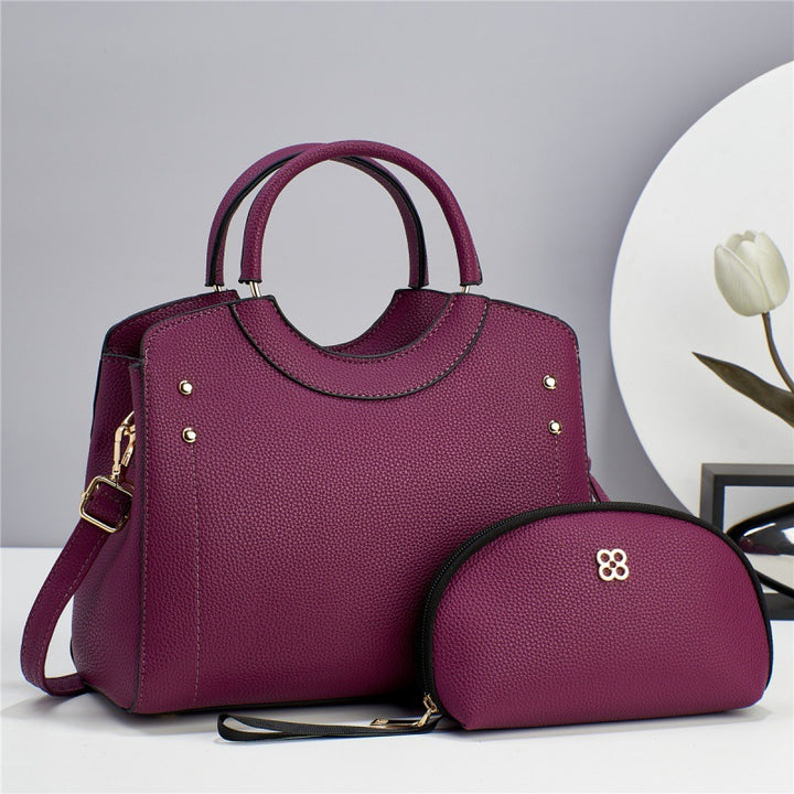 Damen Designer Handtasche mit abnehmbarer Kosmetiktasche Nord Taschen