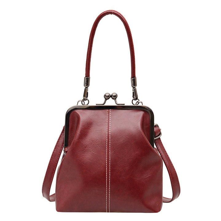 Damen elegante Umhängetasche mit klassischem Verschluss Nord Taschen