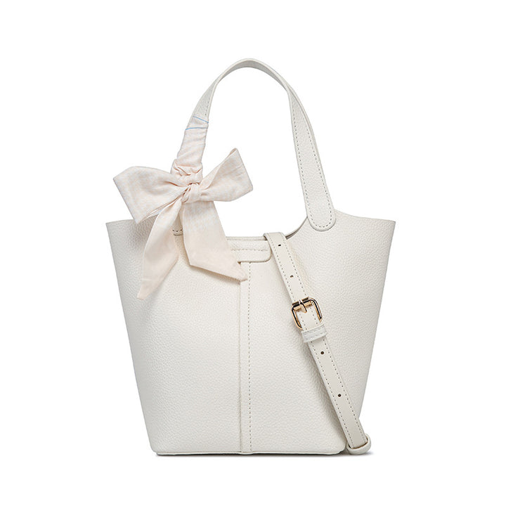Damen Shopper-Tasche mit eleganter Schleifenverzierung und praktischem Innenlayout Nord Taschen