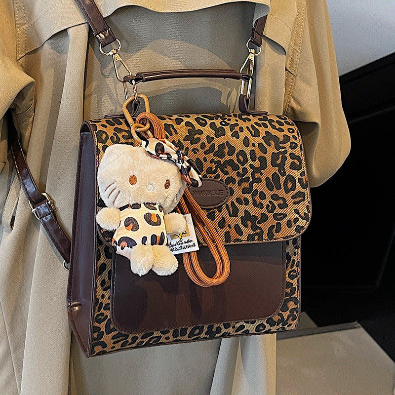 Damen modische Handtasche mit animal-print Design Nord Taschen