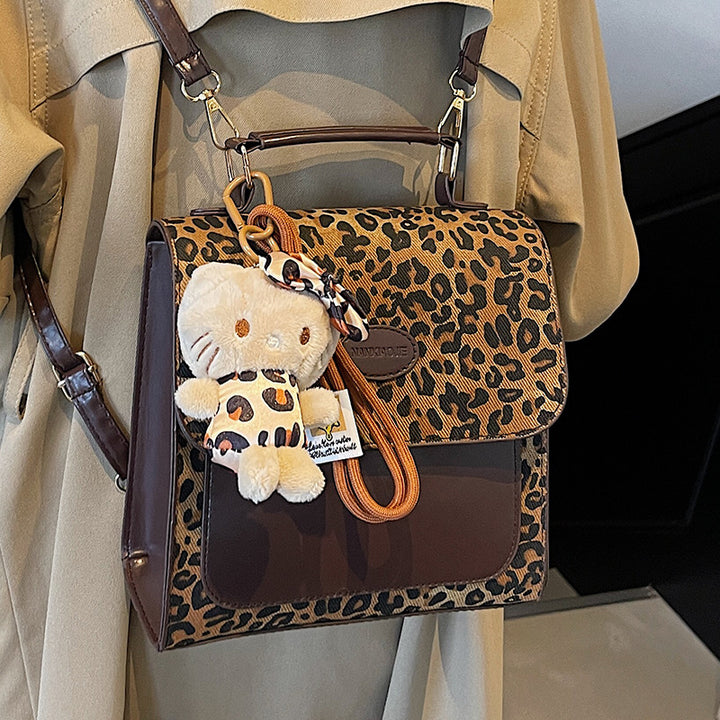 Damen modische Handtasche mit animal-print Design Nord Taschen